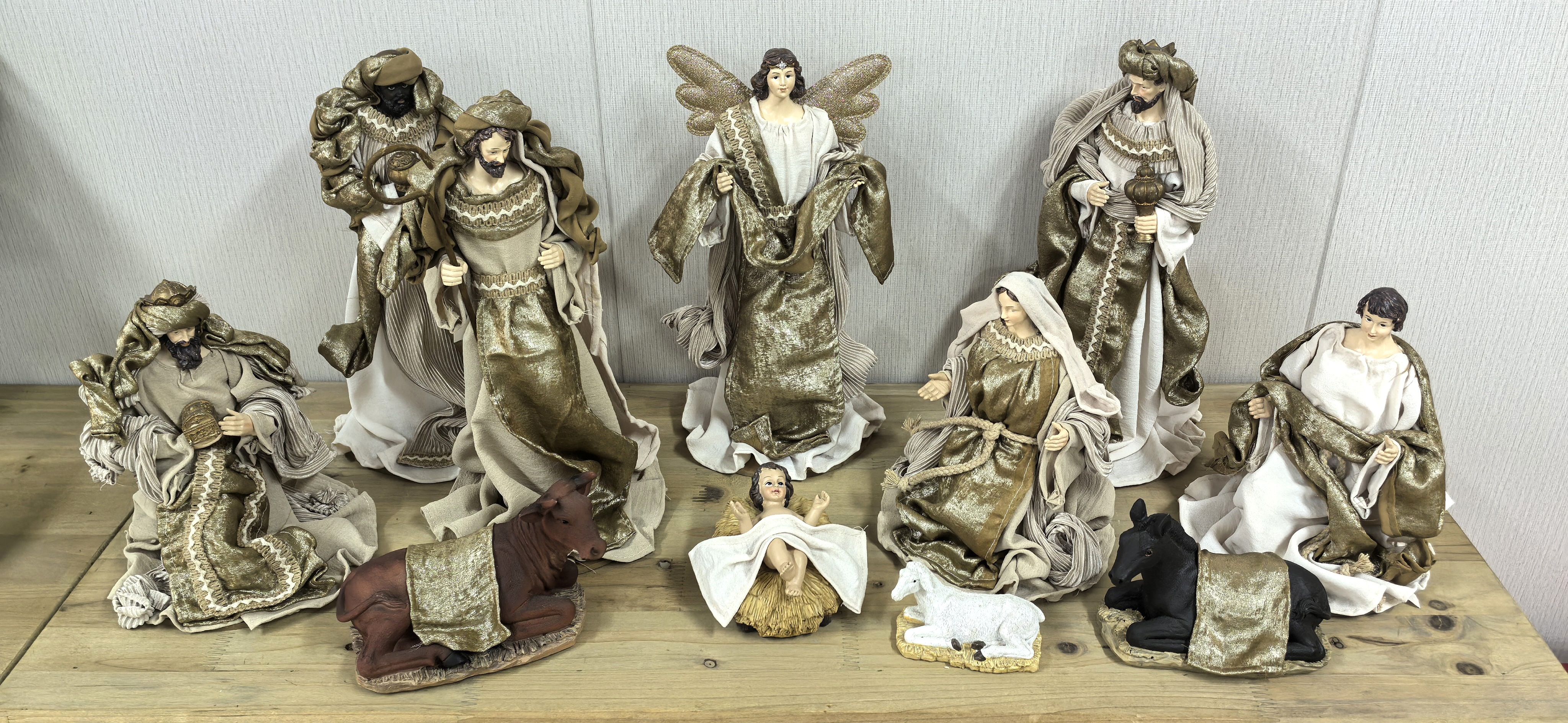 Fabric nativity